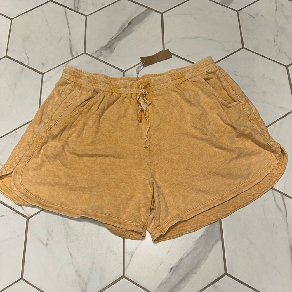 Hello Nite Lounge Shorts Size XL Color Golden Rod NWT